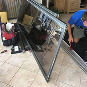 sliding glass door frame repair Pittsburg